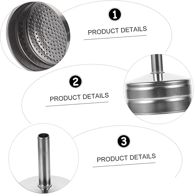Zerodeko Stainless Dripper Funnel Non-Pressurized Coffee Filter Tool - Image 2