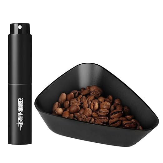 MHW-3BOMBER Coffee Bean Dosing Cup and RDT Spray Bottle Set & Mini Coffee Scale by MHW-3BOMBER