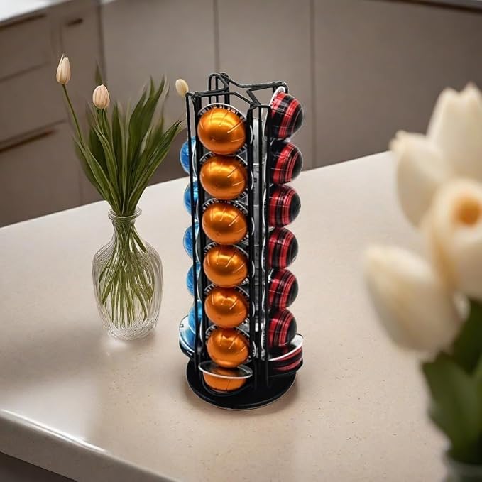 Miuly Coffee Capsule Holder For Nespresso Vertuoline, Coffee Capsule Stands - Image 5