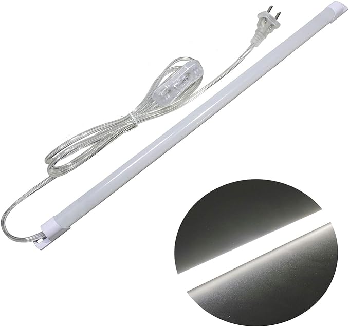 STBTECH 110V LED Under Cabinet Lighting, 17inch LED Strip Light Bar by STBTECH