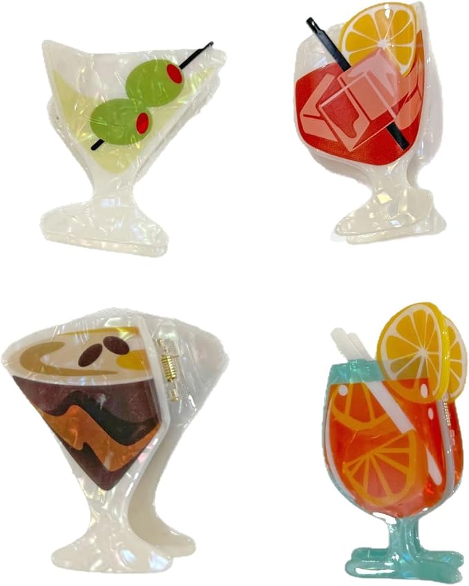 Creative Drink Garnish Clip Hair Accessories Multipurpose Hair Tool - Image 9