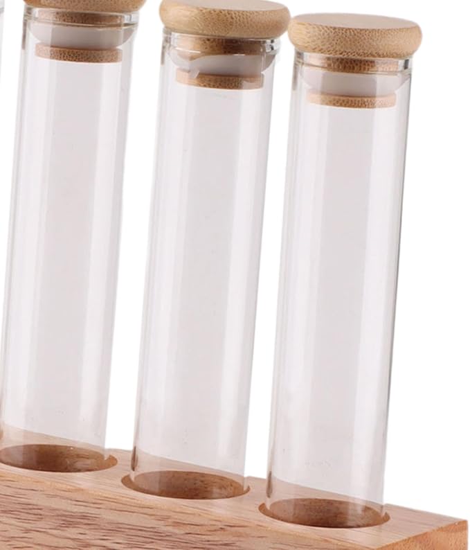 Single Dose Coffee Bean Storage Tubes Glass Coffee Beans Storage Containers - Image 2