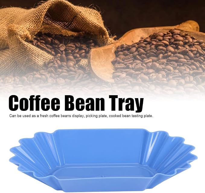 Coffee Beans Cupping Sample Tray, PP Food Coffee Bean Display Dish Oval Sample - Image 3