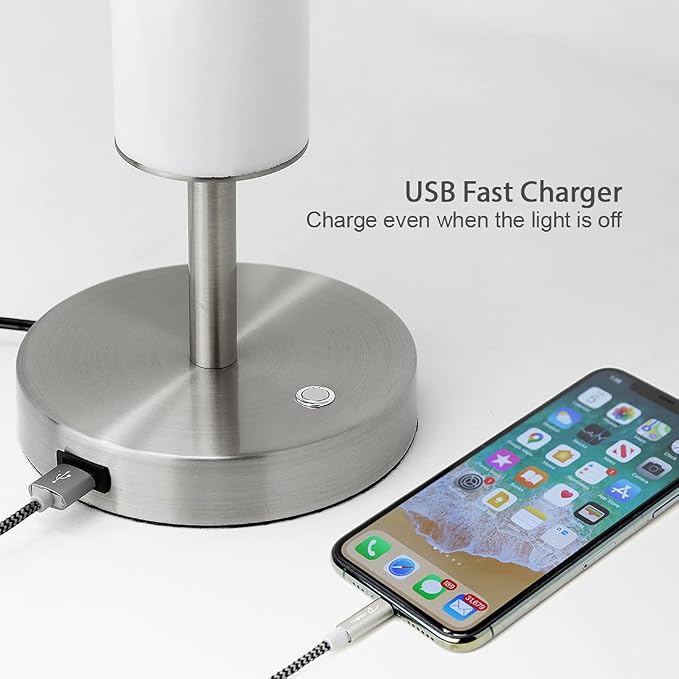 O’Bright Dimmable LED Cylinder Table Lamp - Image 4