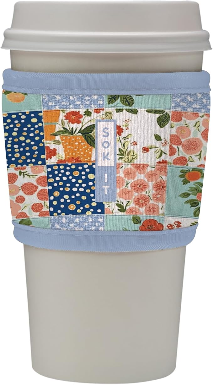 Sok It HotSok Coffee & Tea Reusable Insulated Neoprene Cup Sleeve by SokIt