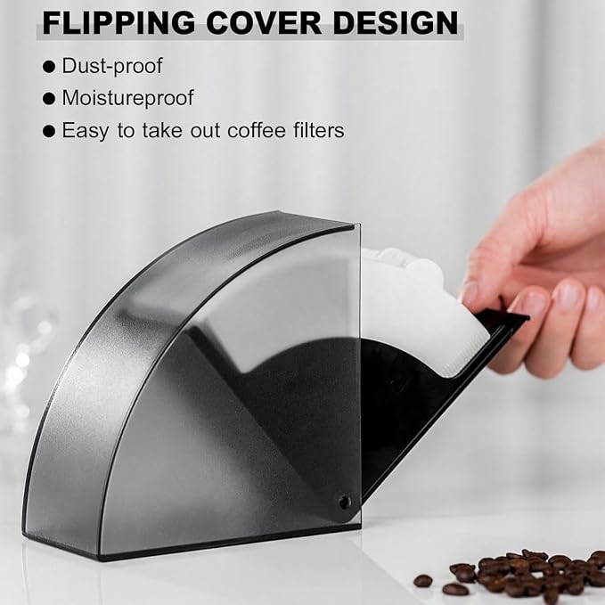 Coffee Filter Holder – Durable and Cone Filter Storage Container - Image 3