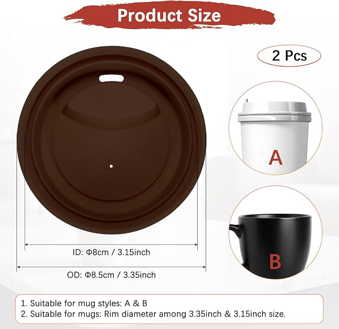 3.15IN Inner Silicone Cup Lids for Stanley - Image 4