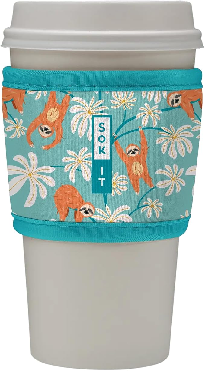 Sok It HotSok Coffee & Tea Reusable Insulated Neoprene Cup Sleeve by SokIt