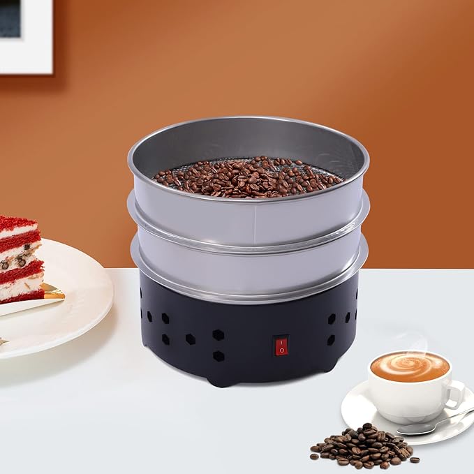 110V Coffee Bean Cooler for Home Roasting, Fast 3-Min Cooling for 1.3lb Beans - Image 4