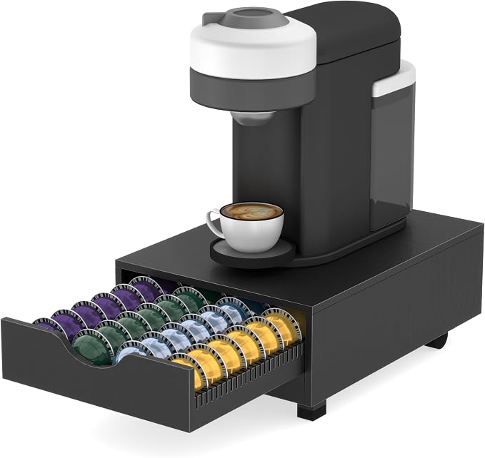 Suli Coffee Pod Drawer Organizer Compatible by Suli
