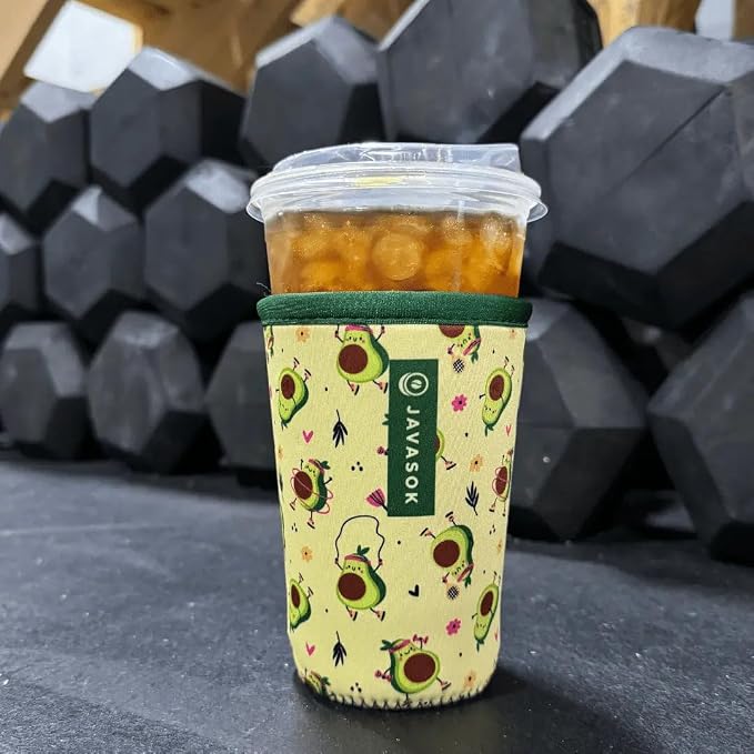 Sok It JavaSok Iced Coffee & Cold Soda Insulated Neoprene Cup Sleeve - Image 2