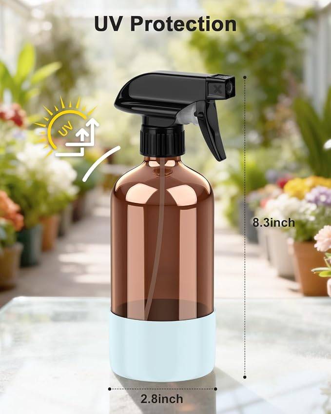 Bontip Amber Glass Spray Bottle - Image 2