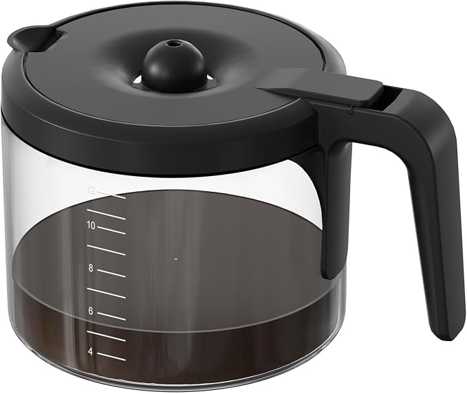 12 Cup Coffee Maker Carafe Replacement Pot Compatible by GVANIAMY