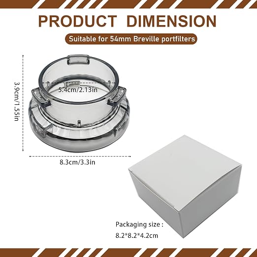 2.1 Inch Dosing Funnel, Espresso Machine Ingredient Funnel, Espresso Dosing - Image 2