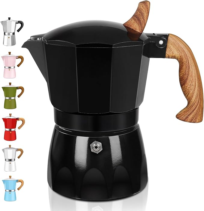 3 Cup Aluminum Espresso Stovetop Moka Pot Express Coffee Maker Percolator by Theperfectcombinationofcoffeehomeandhealthylivingmakingeverydayadayofrituals