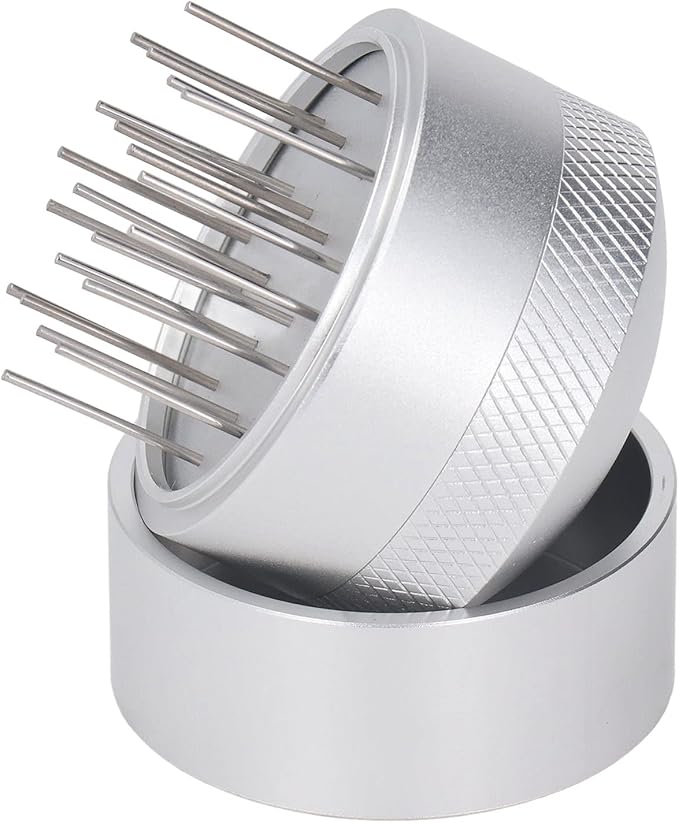 Espresso Distribution Tool 58mm – WDT Coffee Needle Distributor & Stirrer by AYNEFY