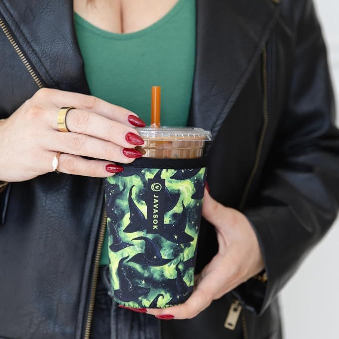 Sok It JavaSok Iced Coffee & Cold Soda Insulated Neoprene Cup Sleeve - Image 7