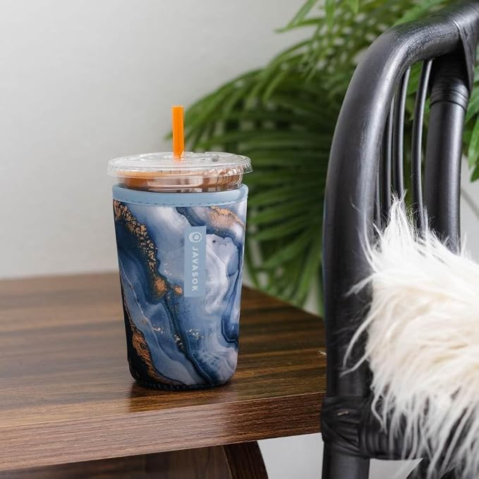 Sok It JavaSok Iced Coffee & Cold Soda Insulated Neoprene Cup Sleeve - Image 2