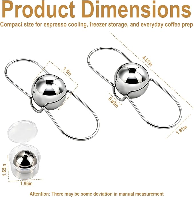 Espresso Cooling Balls 2 Pack - Image 2