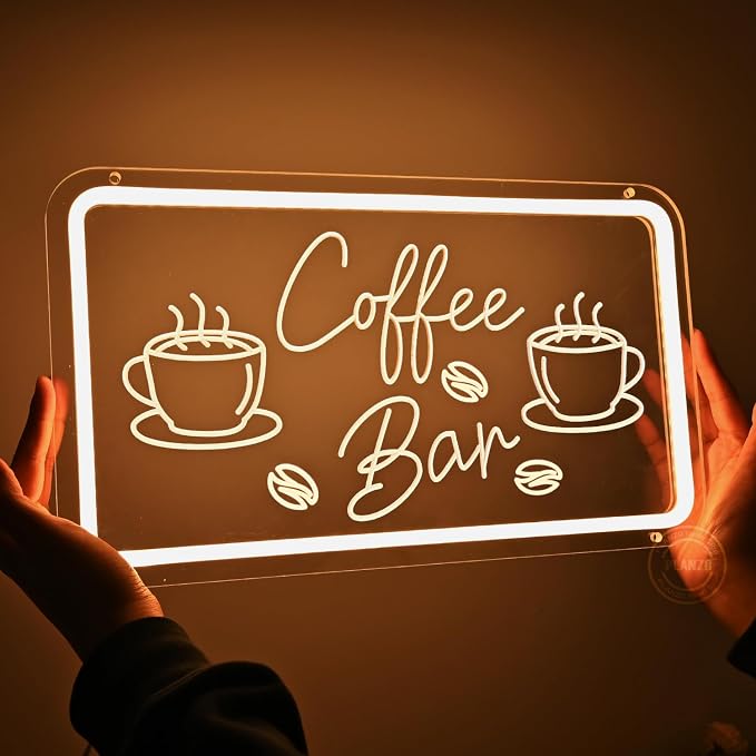 Planzo Coffee Bar Neon Sign Light - Image 2