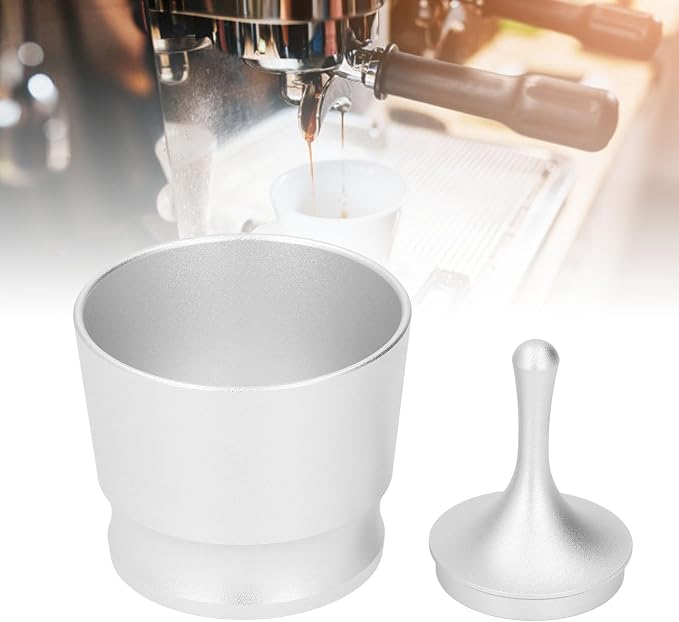 AUNMAS Coffee Dosing Ring, Aluminum Alloy Powder Receiver - Image 7