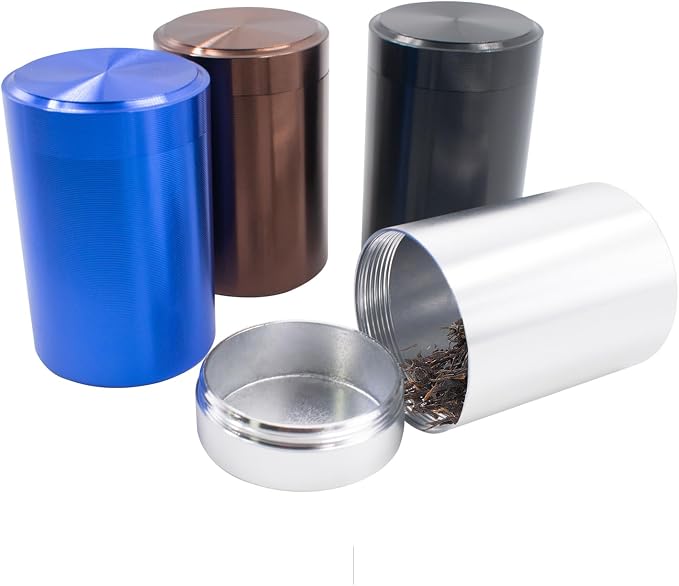 4 PCS Aluminum Storage Jar Portable Metal Container - Image 3