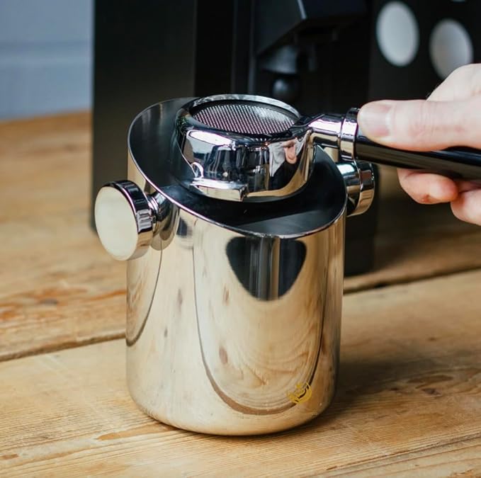 VIA CREMA Espresso Knock Box Coffee Grounds Container Non-Slip - Image 4