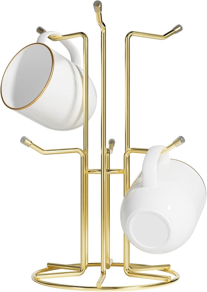 HULISEN Mug Holder for Large Cups, Mug Tree for Counter by HULISEN