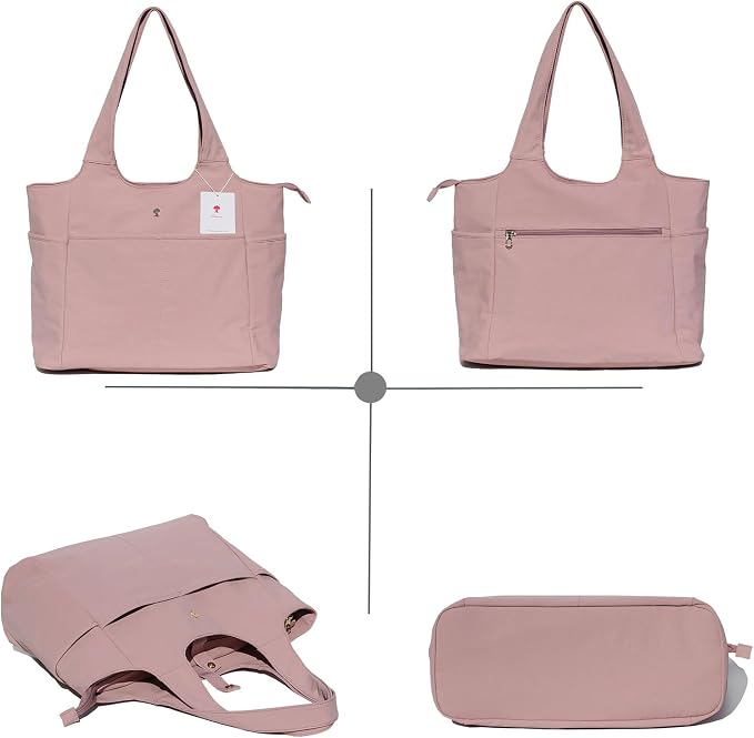 ESVAN Yoga Tote Bag Mat bag Women Shoulder Bags Carryall Tote - Image 7