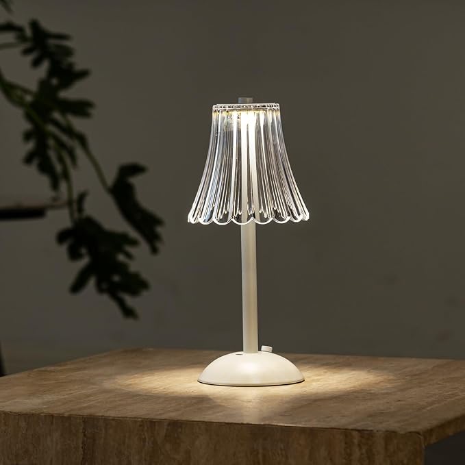 HEQET Cordless Table Lamps for Home, Dining Room, USB Charge 12'' Tall LED - Image 6
