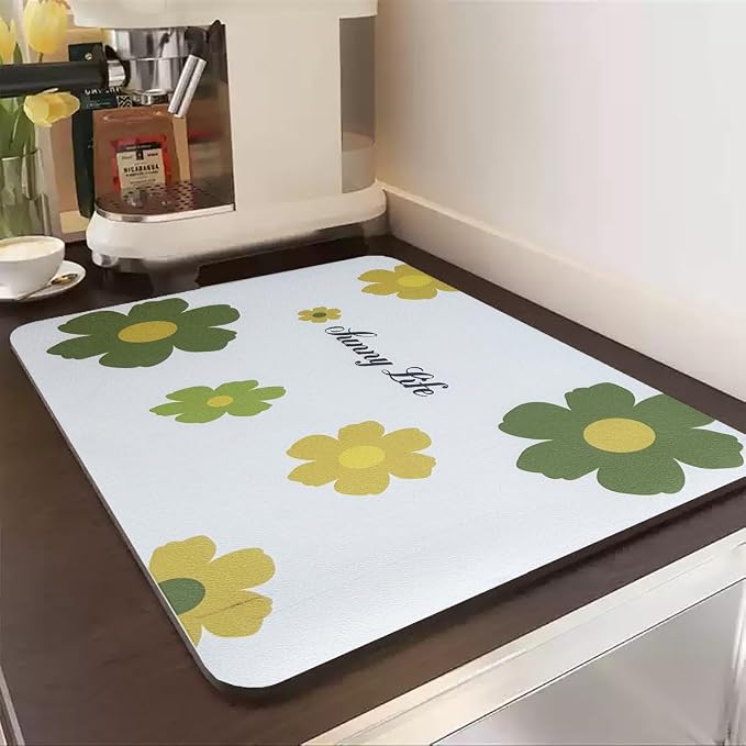 PIGCHCY Dish Drying Mat 2-Pack - Image 3