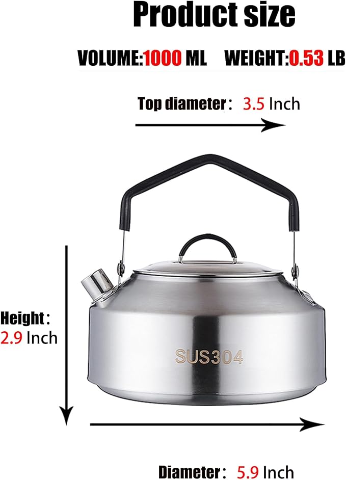 Portable Camping Kettle Set - Image 3