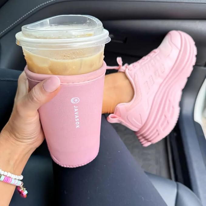 Sok It JavaSok Iced Coffee & Cold Soda Insulated Neoprene Cup Sleeve - Image 3