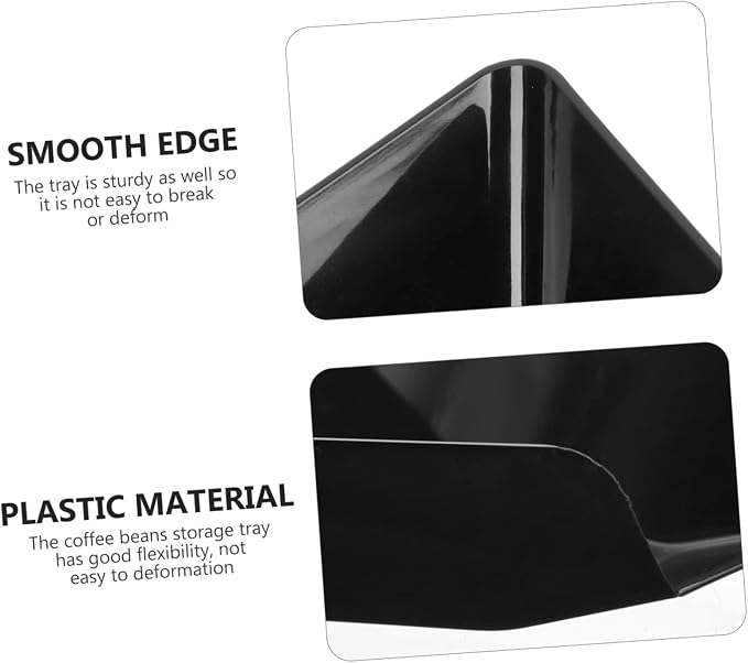 Mobestech 4sets Reusable Coffee Beans Storage Tray Ergonomic Tilt Design - Image 7