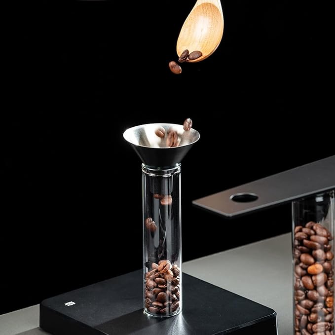 TOPINCN Single Dose Coffee Bean Storage Tubes Coffee Bean Cellar Glass Storage - Image 9