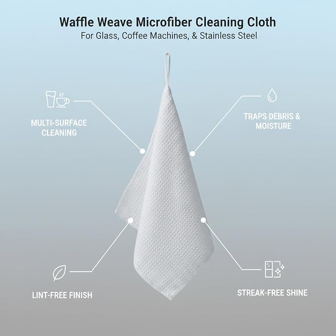 Waffle Weave Microfiber Cleaning Cloth - Image 4