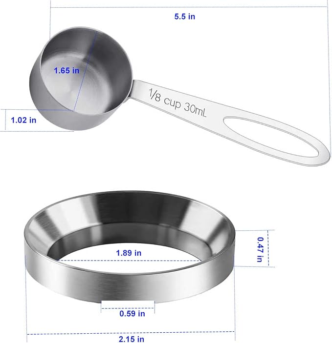 Reusable K Cup Refill Kit, 304 Stainless Steel 30ML Coffee Scoop & Aluminum - Image 8