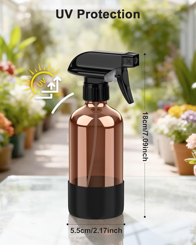 Bontip Amber Glass Spray Bottle - Image 2