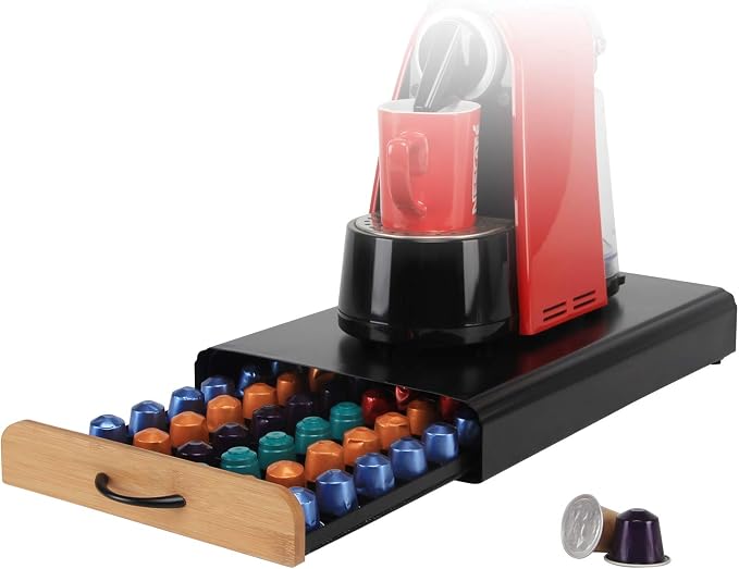 Flagship Coffee Pod Holder for Nespresso Originalline Capsule Holder Drawer Pod by FlagShip