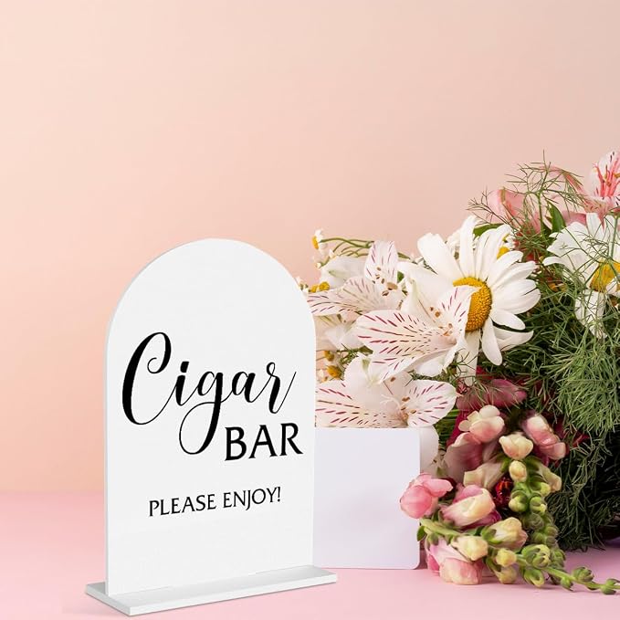 Cigar Bar Sign Wedding Bar Sign Wedding Table Signs - Image 6