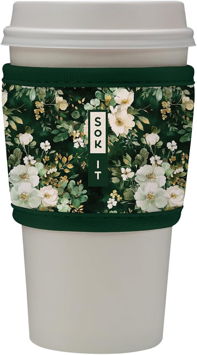 Sok It HotSok Coffee & Tea Reusable Insulated Neoprene Cup Sleeve by SokIt