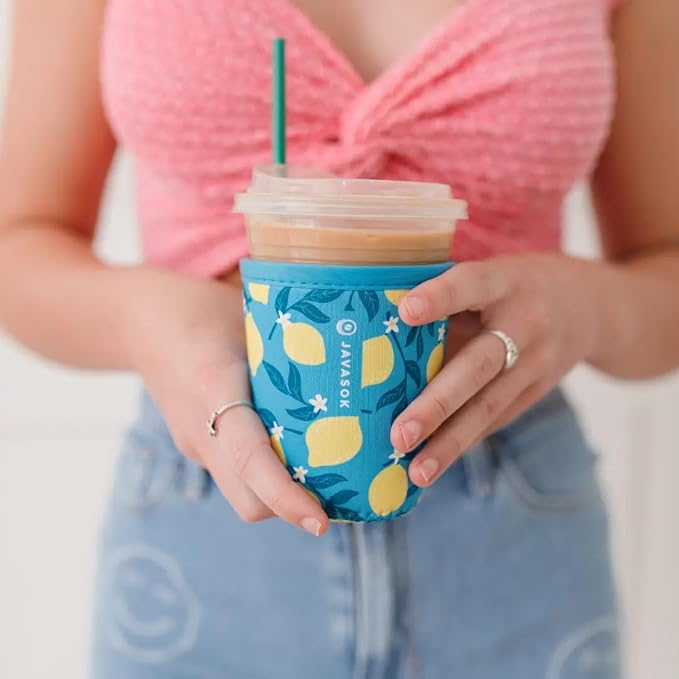 Sok It JavaSok Iced Coffee & Cold Soda Insulated Neoprene Cup Sleeve - Image 2