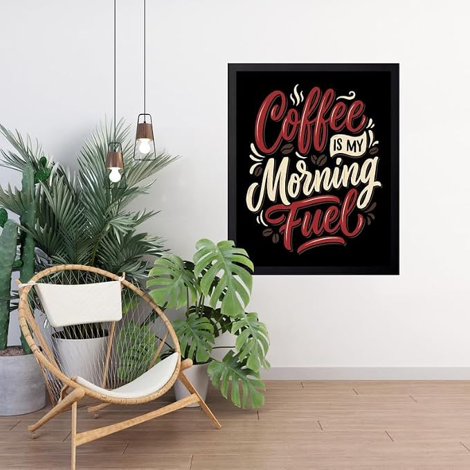 Lawrence Williams Designs Coffee Is My Morning Fuel Poster - Image 4