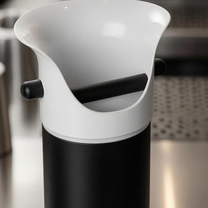 Coffee Grounds Disposal Box Cylindrical Espresso Portafilter Cleaner Vertical - Image 7