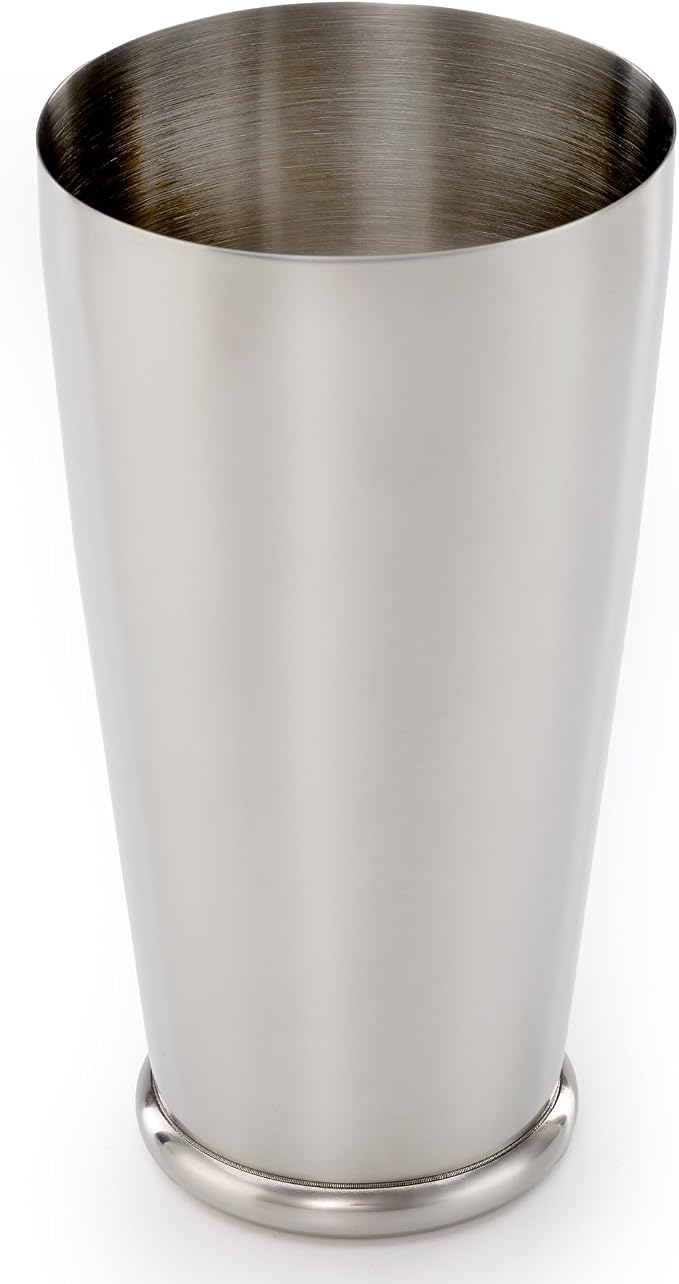 Barfly Cocktail Shaker with Weighted Bottom, Deluxe 28 oz, Stainless Steel - Image 2