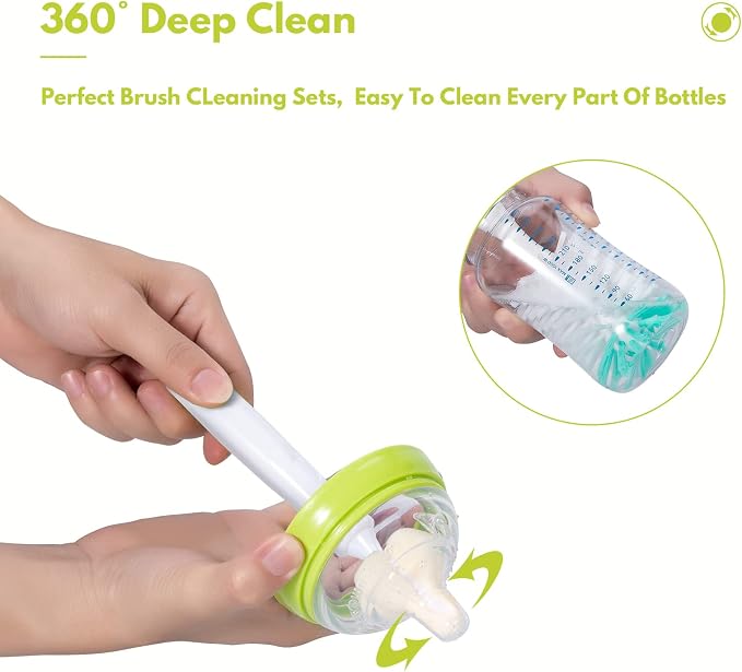 CAREBABYMORE Baby Bottle Brush Set - Image 4