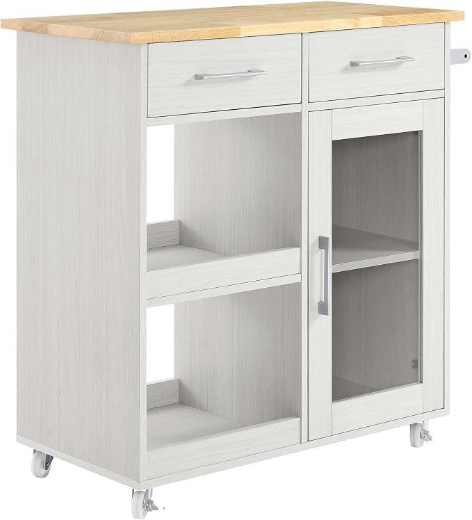 Modway Culinary Rolling Kitchen Cart by Modway