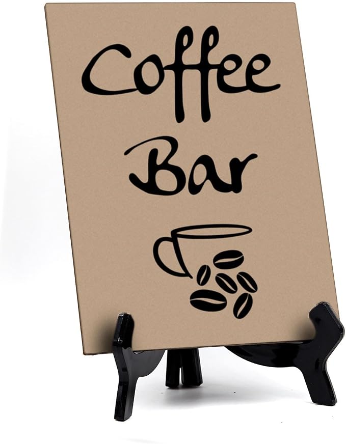 Signs ByLITA Coffee Bar, Table Sign by SignsByLITA