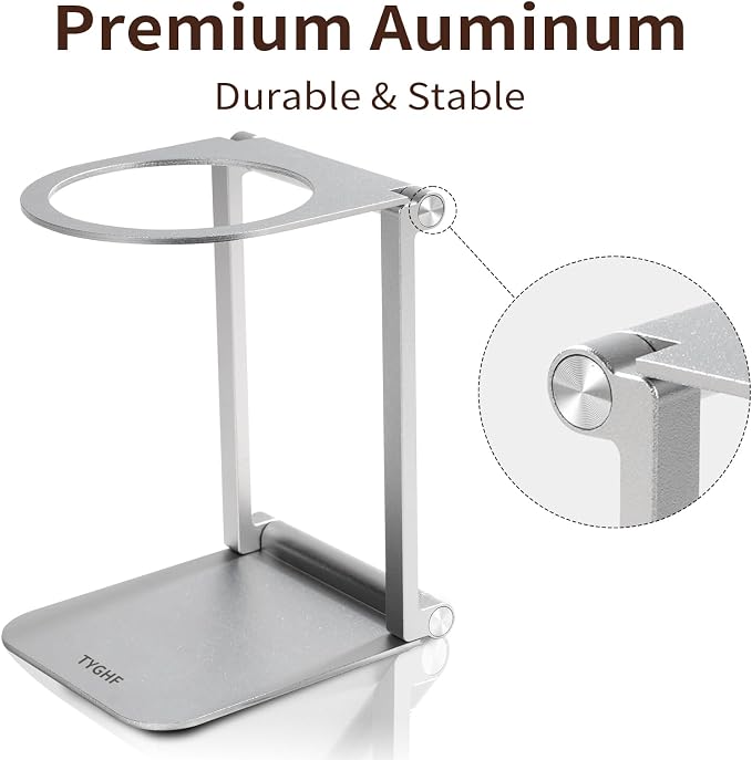 Pour Over Coffee Maker Stand, Foldable Portable Electric Espresso Machine Stand - Image 5