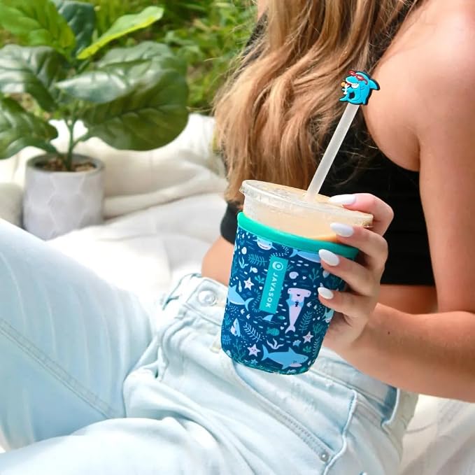 Sok It JavaSok Iced Coffee & Cold Soda Insulated Neoprene Cup Sleeve - Image 3